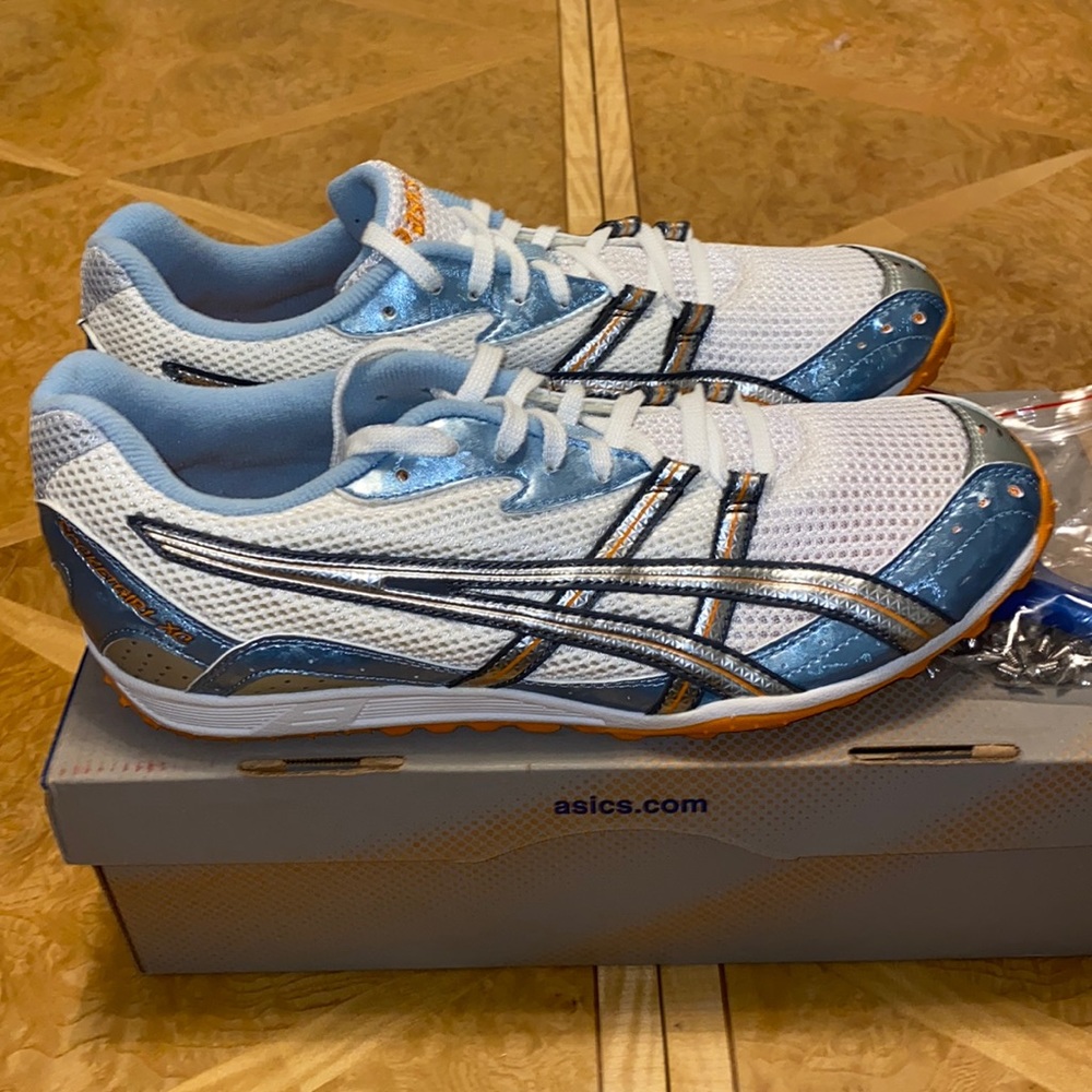 NWOB! ASICS Hyper Rocket Girl XC Cross Country Track & Field Spike Shoe SZ 10.5